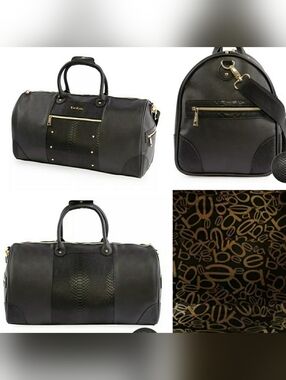 Bebe Ellisa 22" Weekender Duffle Bag With Handles NO STRAP